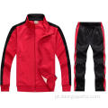 Wholesale em branco jogging tracksuit suit terno feito sob encomenda feitos de treinos de sweatsuit